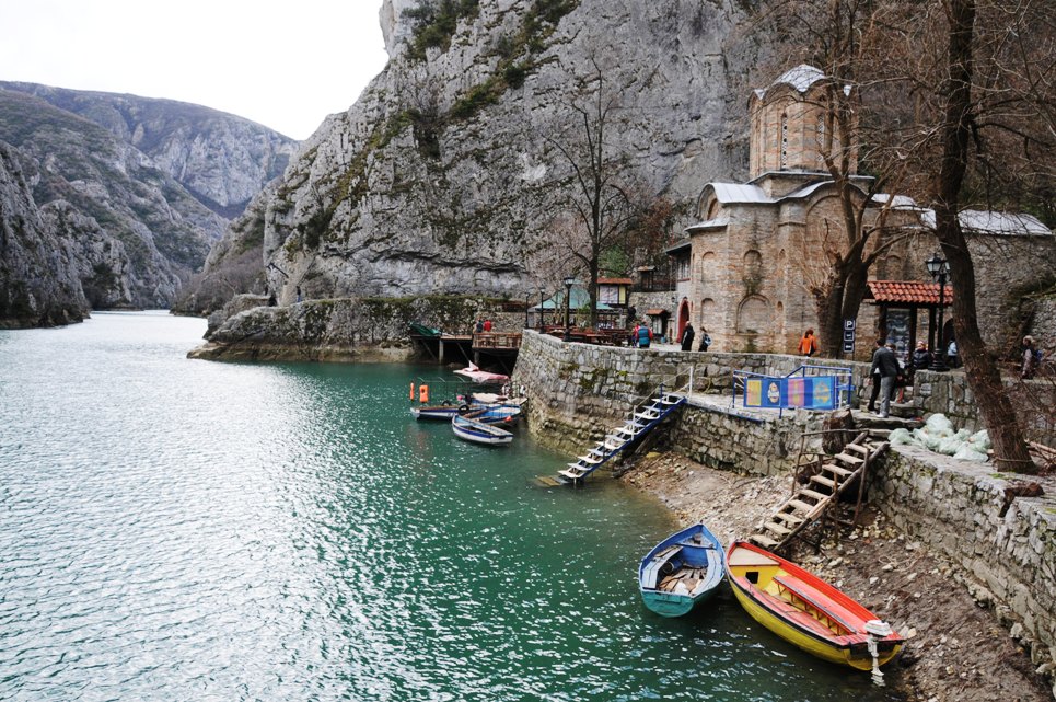 St. Andrew's Monastery on the water