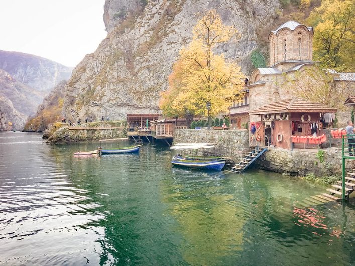 Matka Canyon – Matka Lake